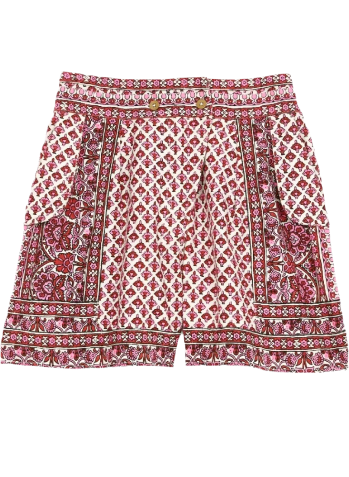 Viti Print Shorts- Pink