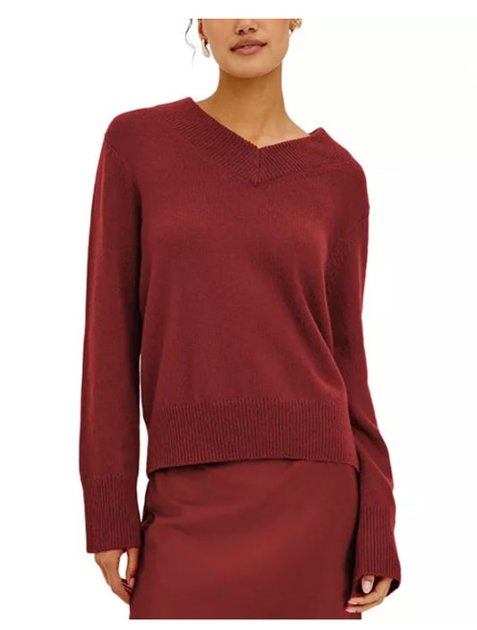 Lidya Sweater- Crimson