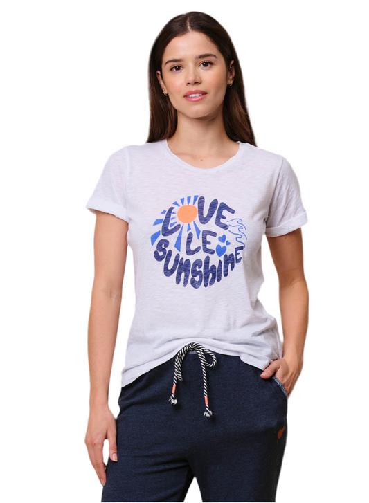 Sunshine Tee- White