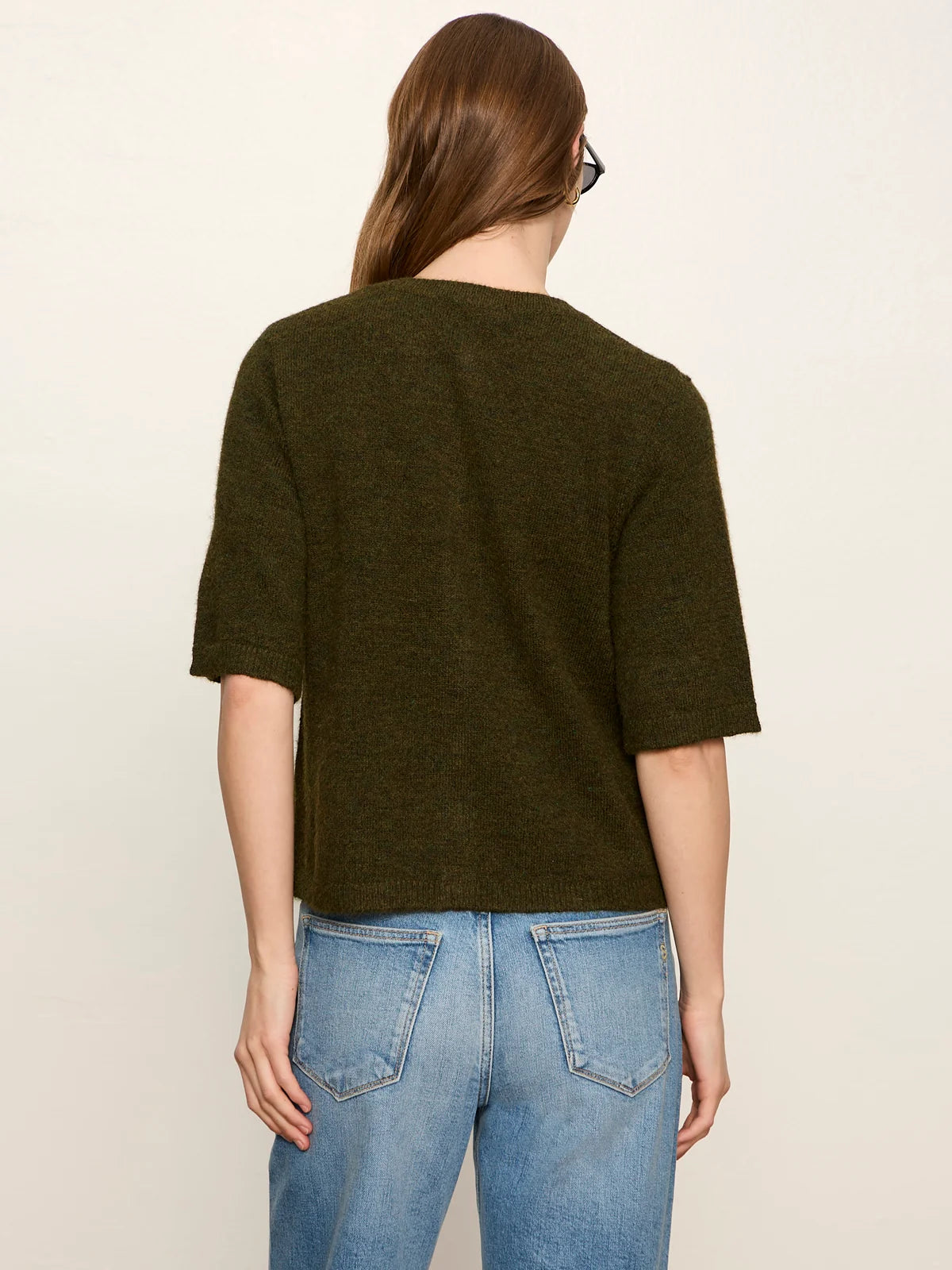 Short Sleeve Cardigan- Kalamata