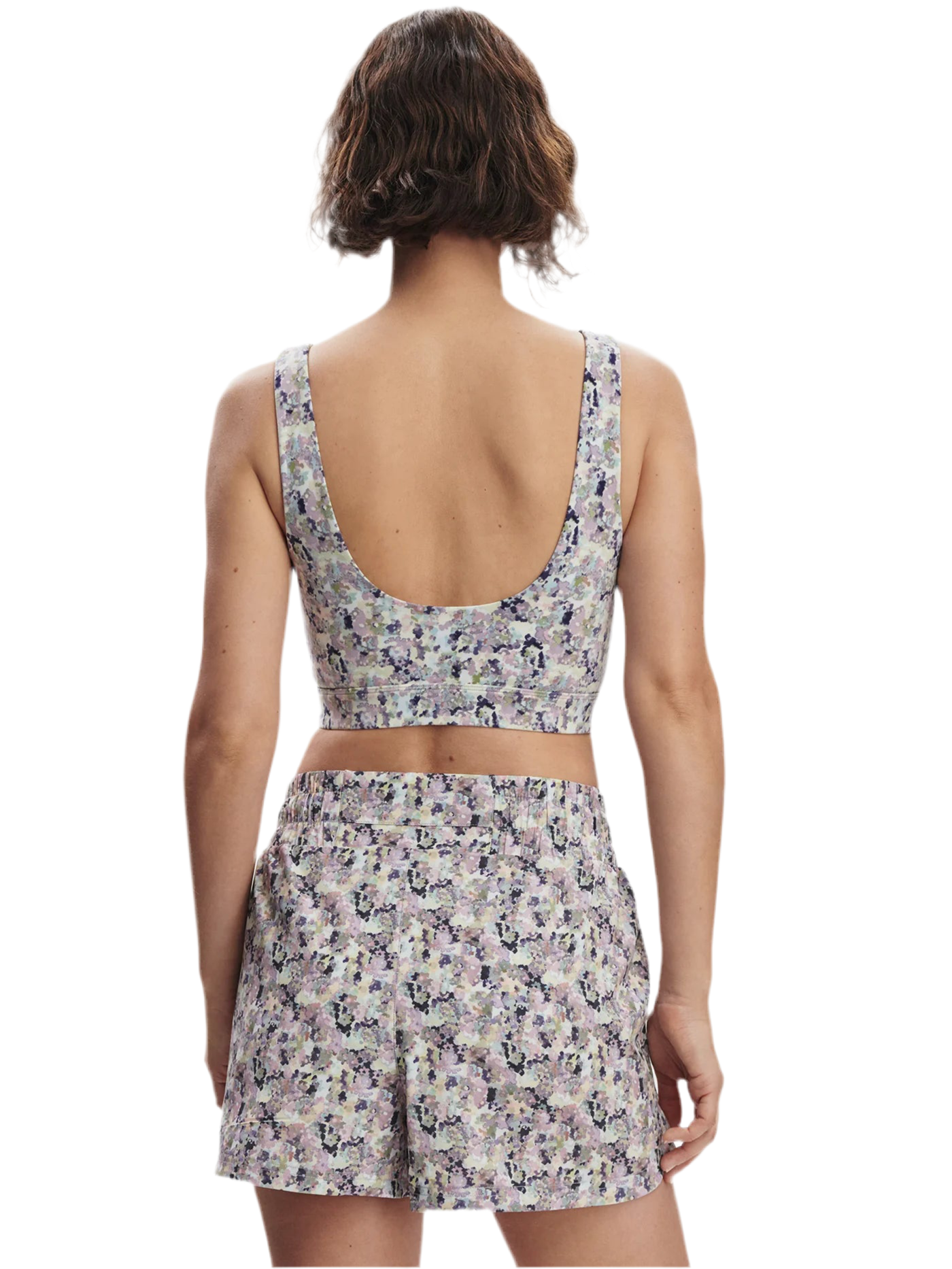 Kallin Running Short 3- Ink Drop Floral