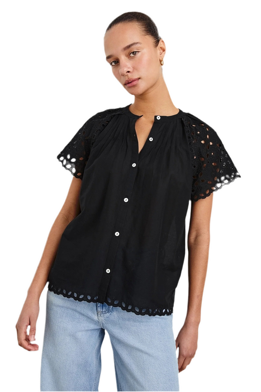 Cerise Top- Black