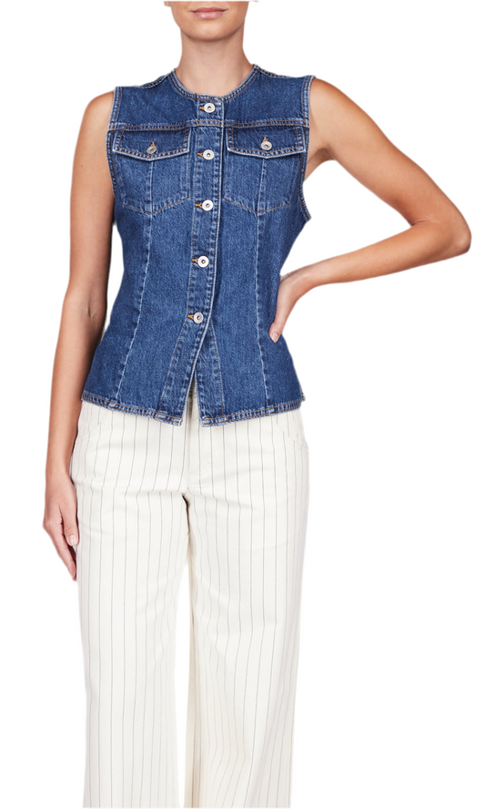 Maritime Denim Vest