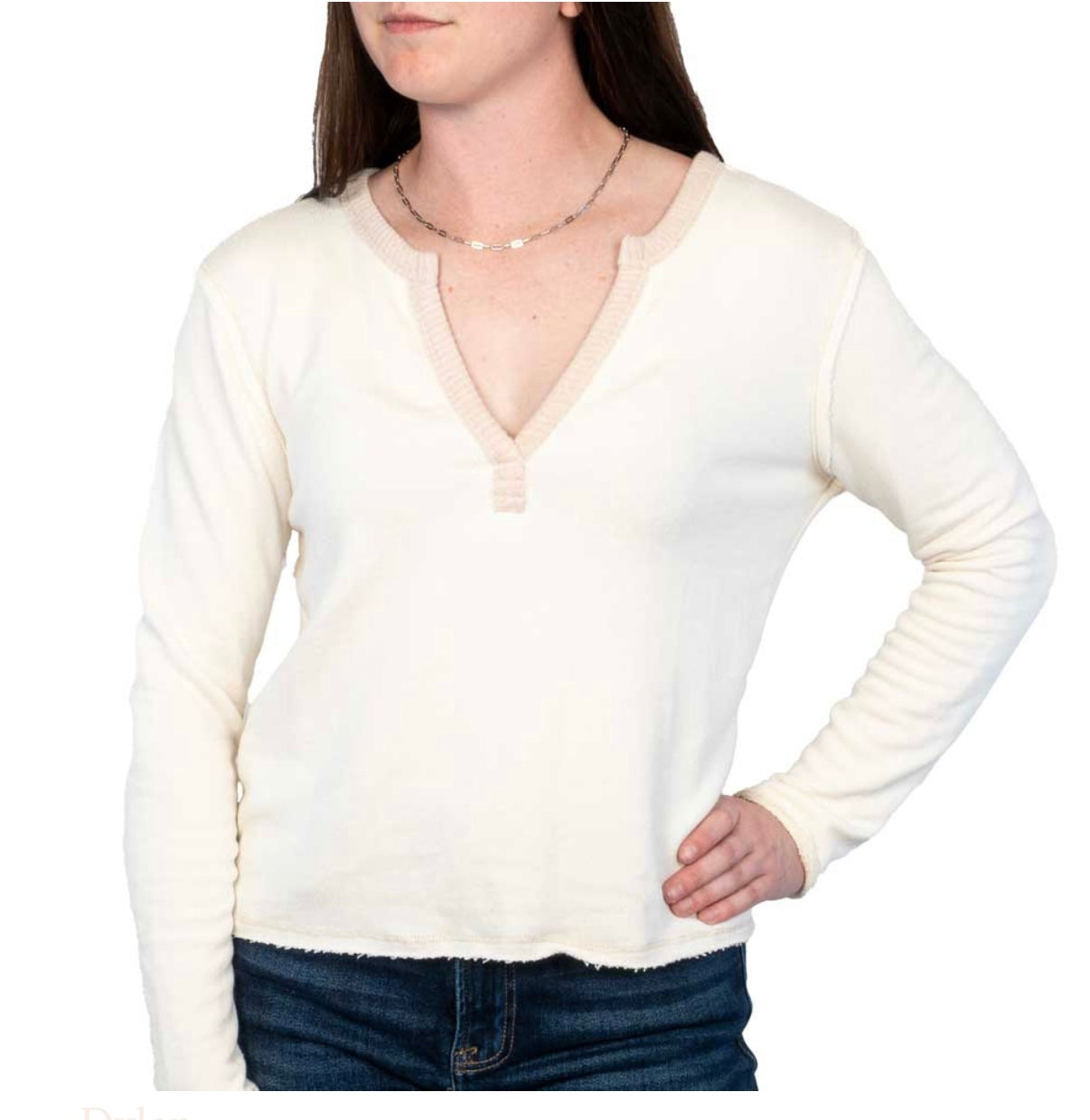 Weekend Pullover- Natural