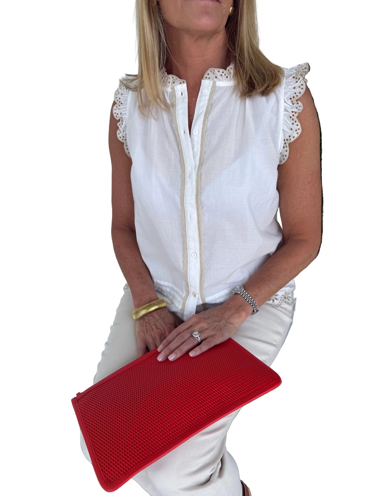 Avery Top- White