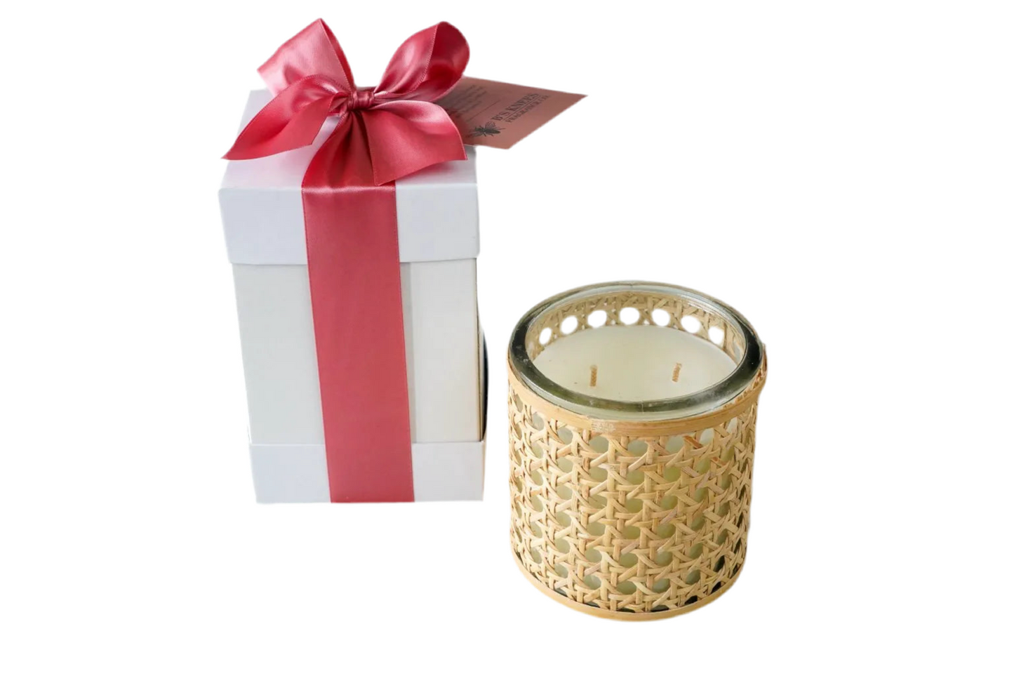 Basket Weave Candle (2-Wick)- Tea in the Sahara