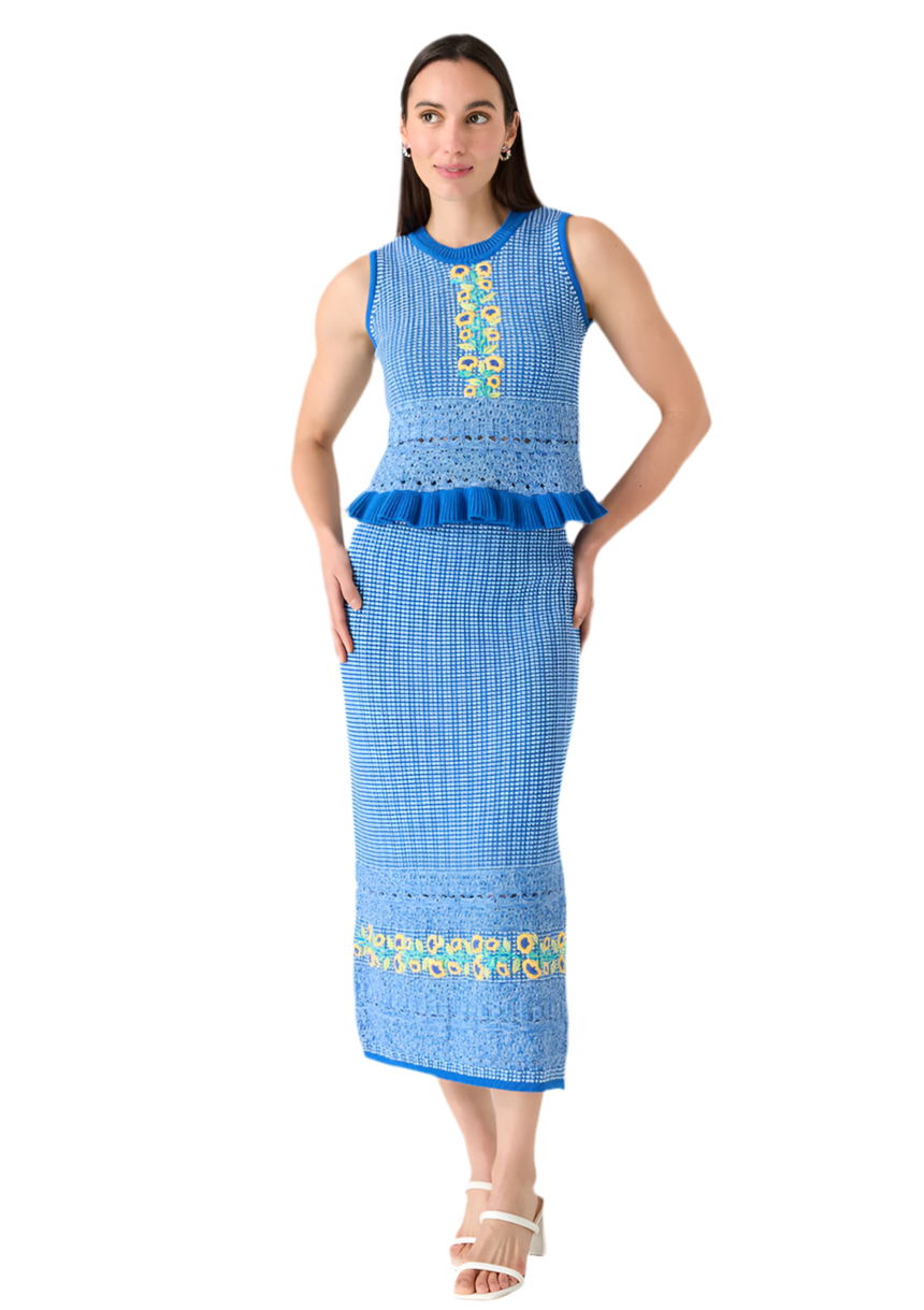 Emery Skirt- Blue