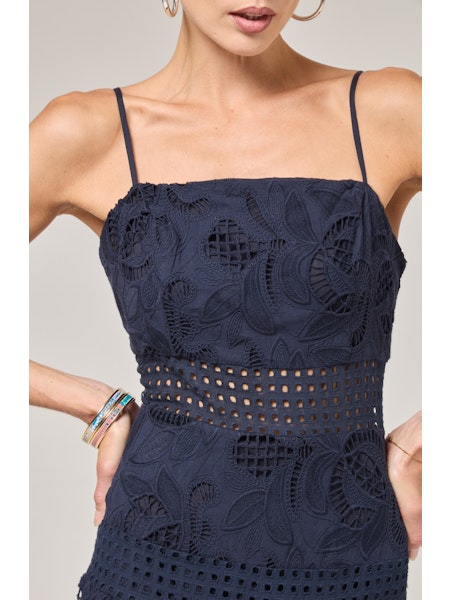 Brodie Maxi Dress- Navy
