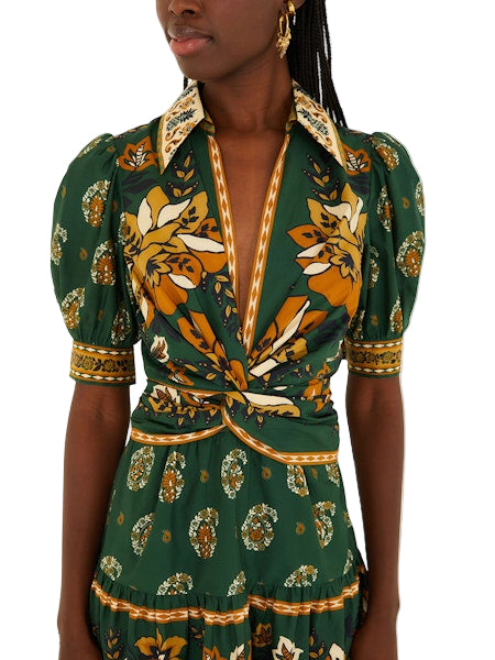 Ayla Mini Dress- Green