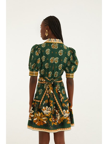 Ayla Mini Dress- Green