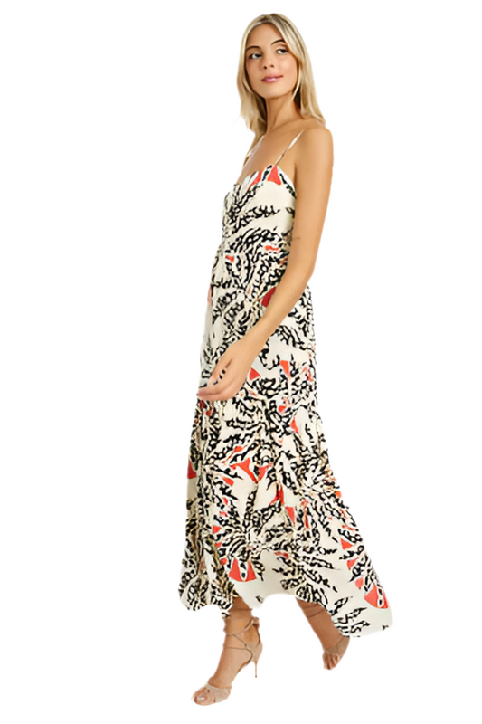 Marigold Camo Canopy Dress