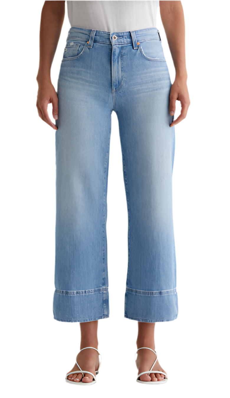 Saige Wide Leg Crop- Dana Point