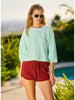 Sculpture Sweatshirt- Sea Glass