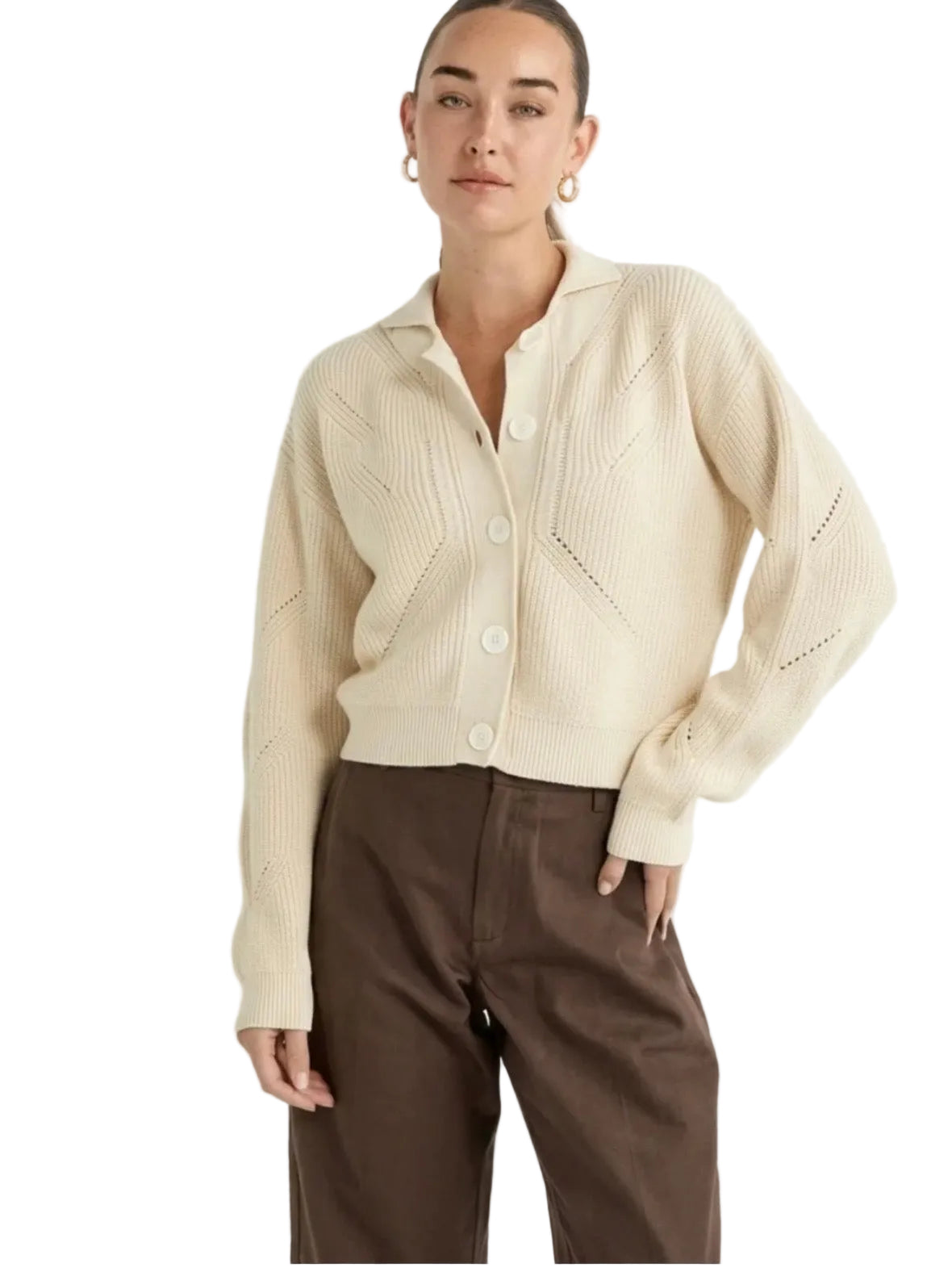 Hucker Cardigan- Cream