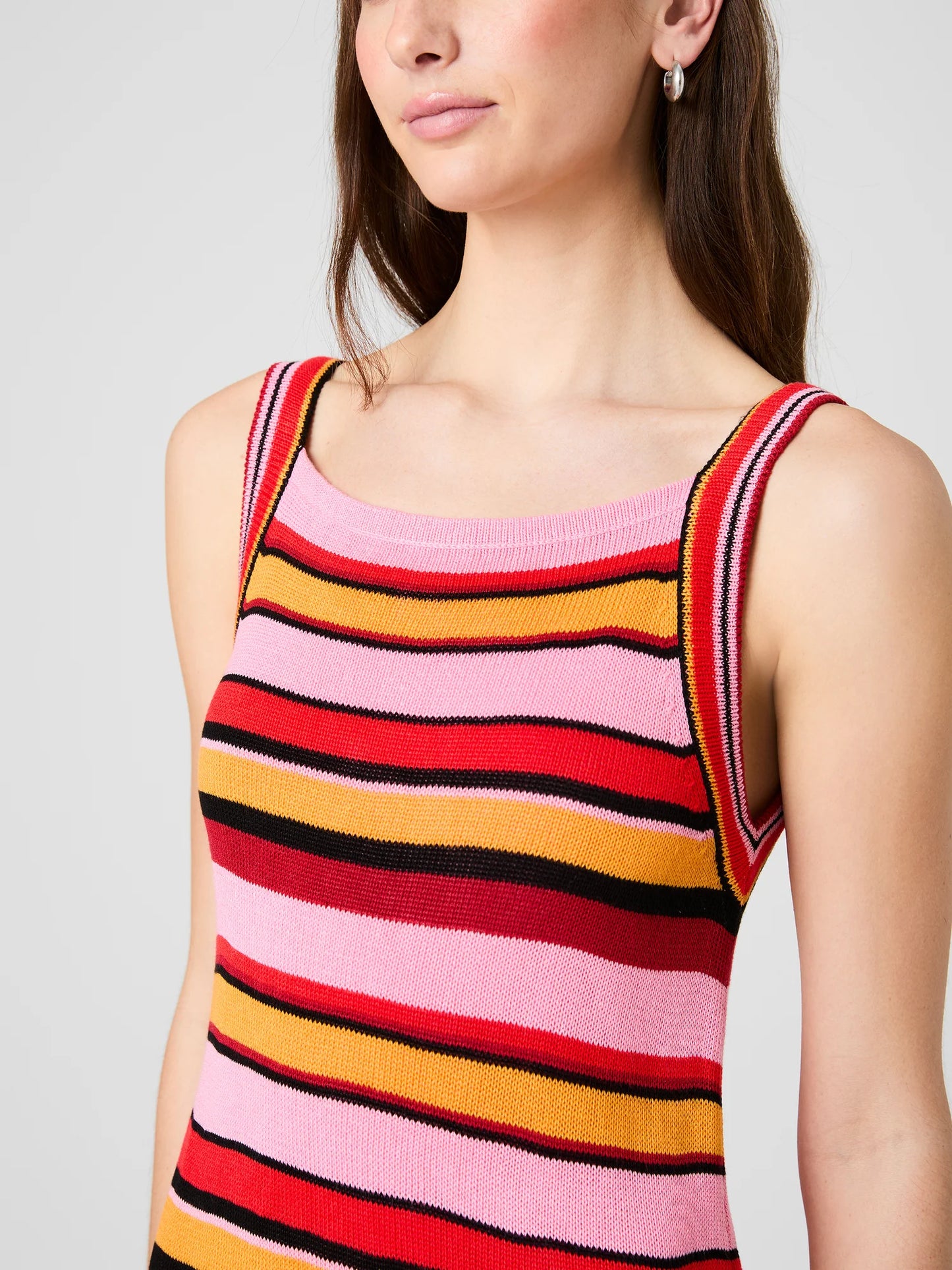 Motley striped Mini Dress