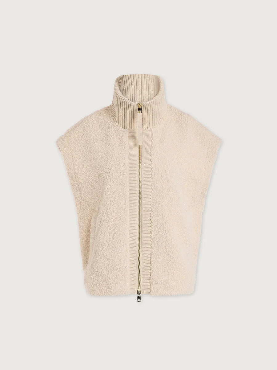 Dominic Sherpa Gilet- Sandshell