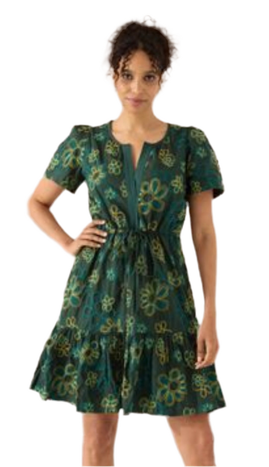 Bonnie Dress- Green