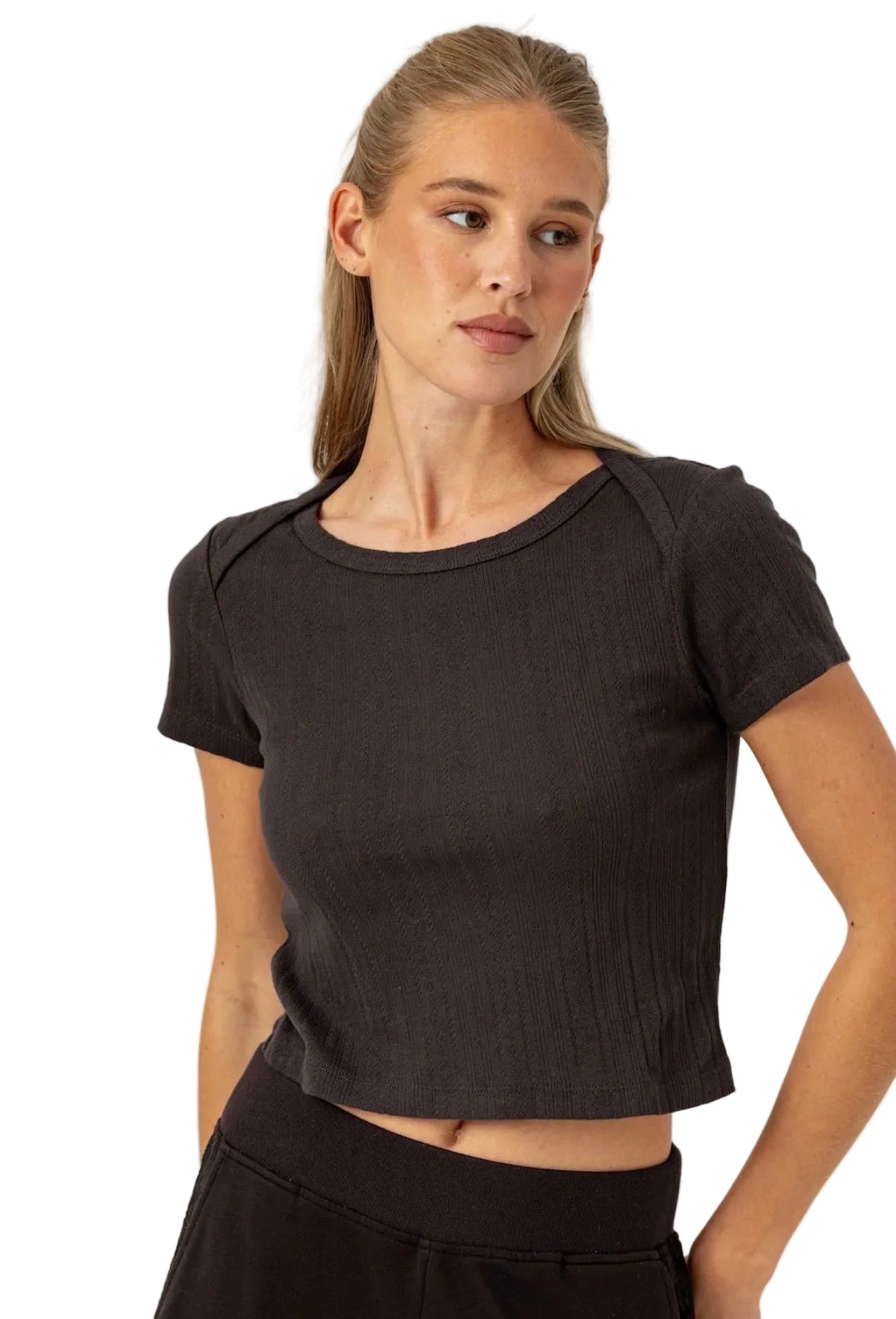 Baby Brother Tee- Espresso