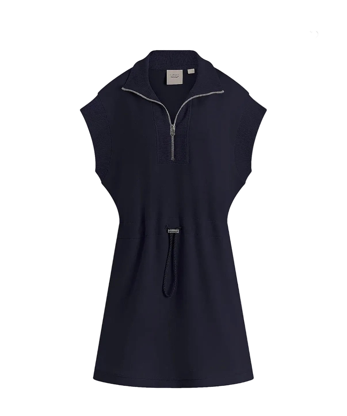 Avaya Half Zip Dress- Blue Nights