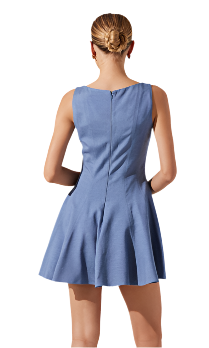Xaria Dress- Blue