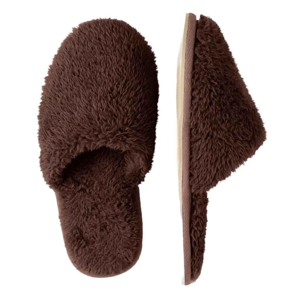 Dreamplush Cozy Lounge Slippers- Espresso