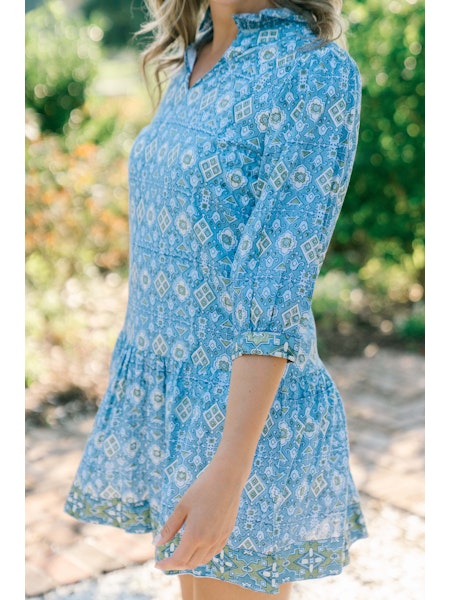 Liliana Mini Dress- Tourmaline