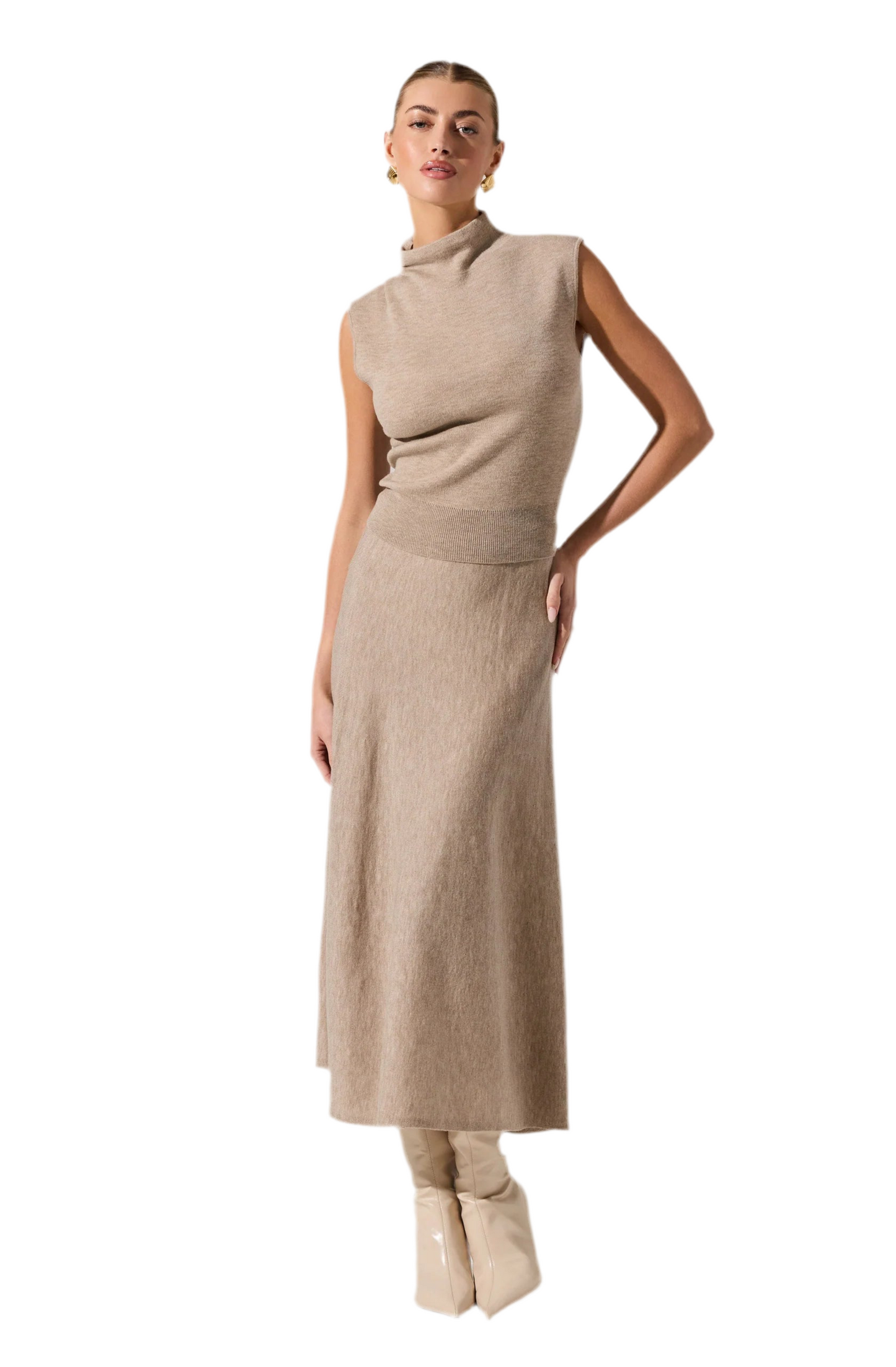 Deora Sweater- Taupe