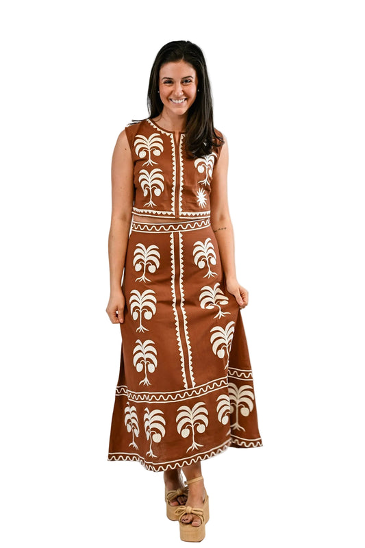 Maura Maxi Skirt- Copper Grove