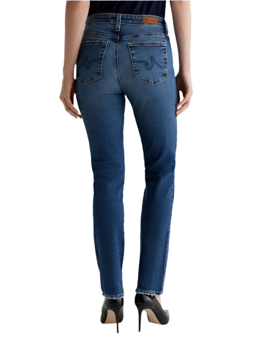 Mari Mid Rise Slim Straight Jean- 14 Yr Bristol
