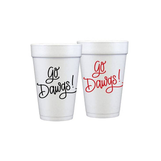 UGA Foam Cups (Set of 10)
