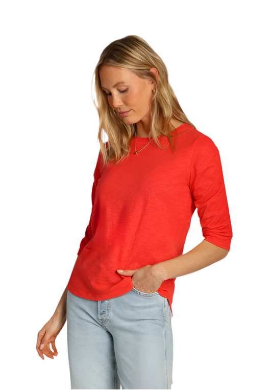 Julia Knit Top- Red