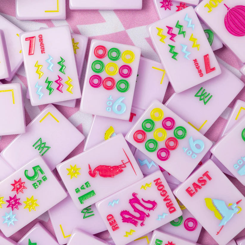 Signature Classic Mahjong Tiles- Lilac