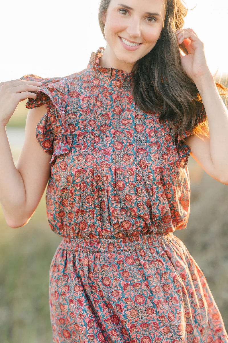 Dahlia Maxi Skirt- Hazel