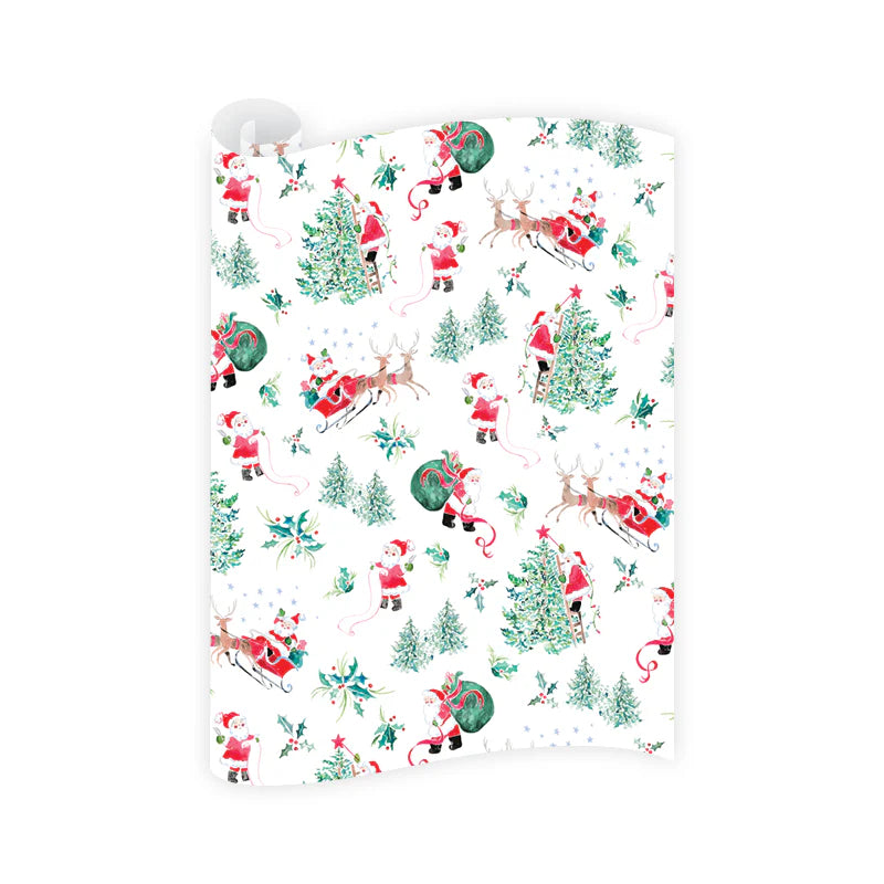 St. Nick Wrapping Paper Roll- 3 Sheets
