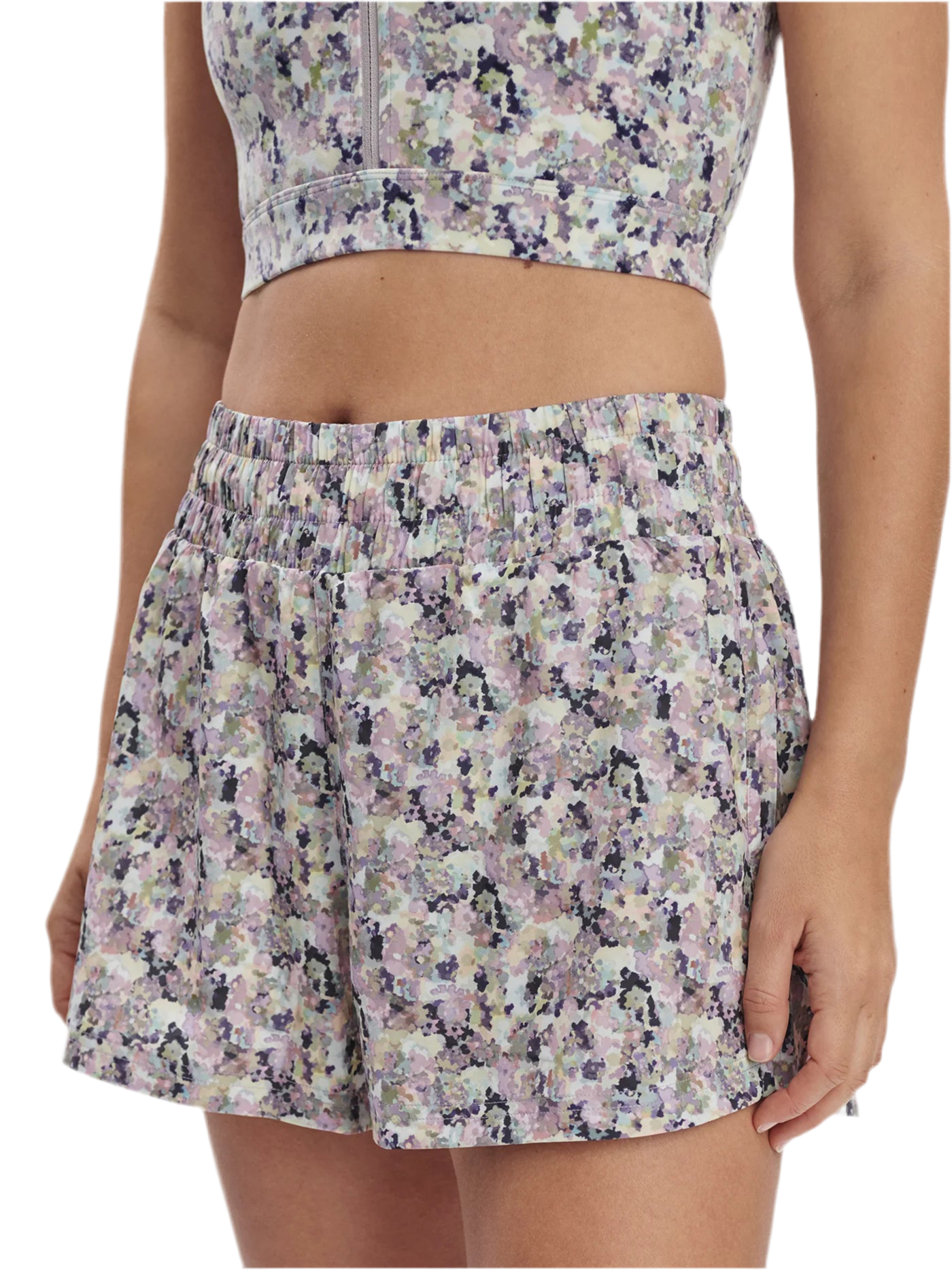 Kallin Running Short 3- Ink Drop Floral