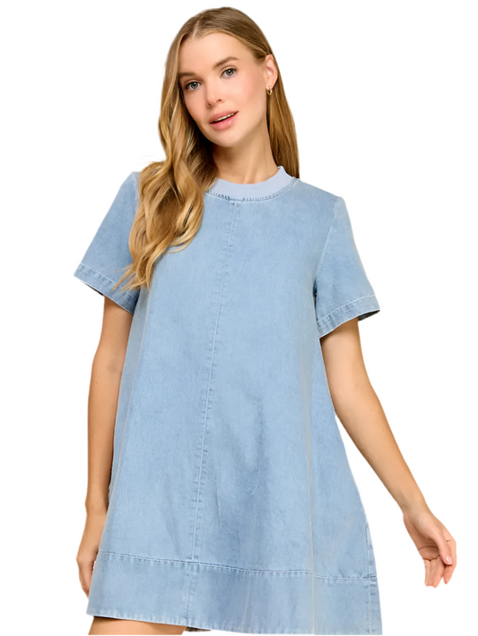 Denim Mini Dress