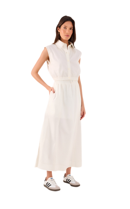 Cargo Midi Skirt- Off White