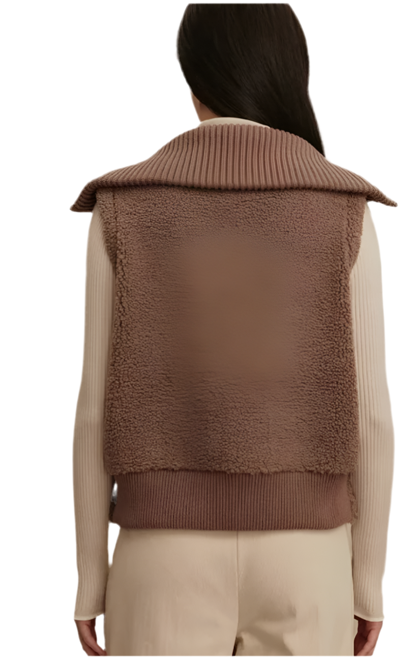 Aspen Gilet- Ash Taupe