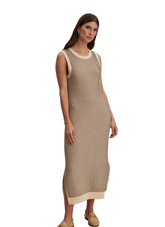 Sadia Stitch Knit Dress-Birch