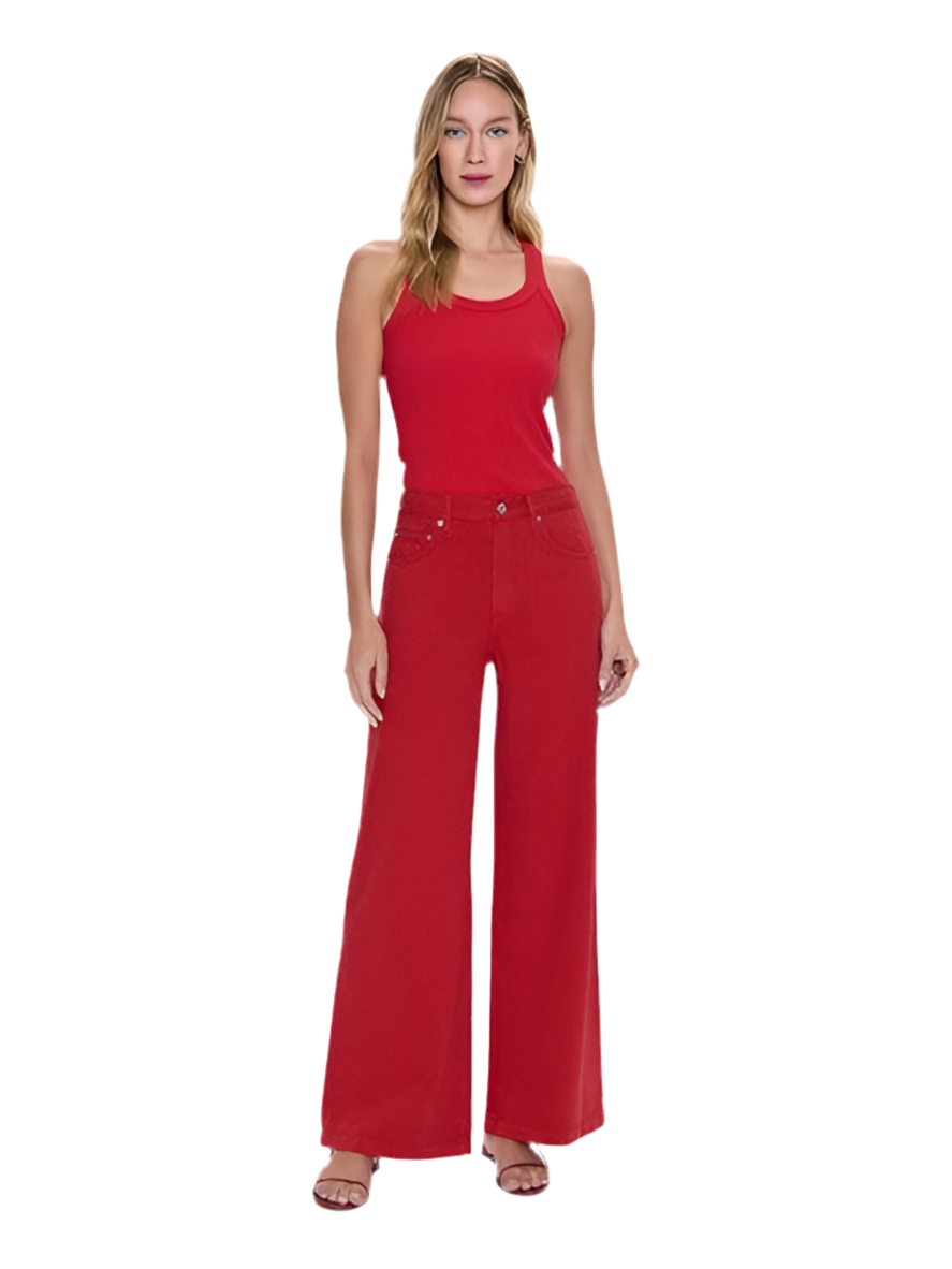 Jadyn Low Slung Palazzo Pant- Samba