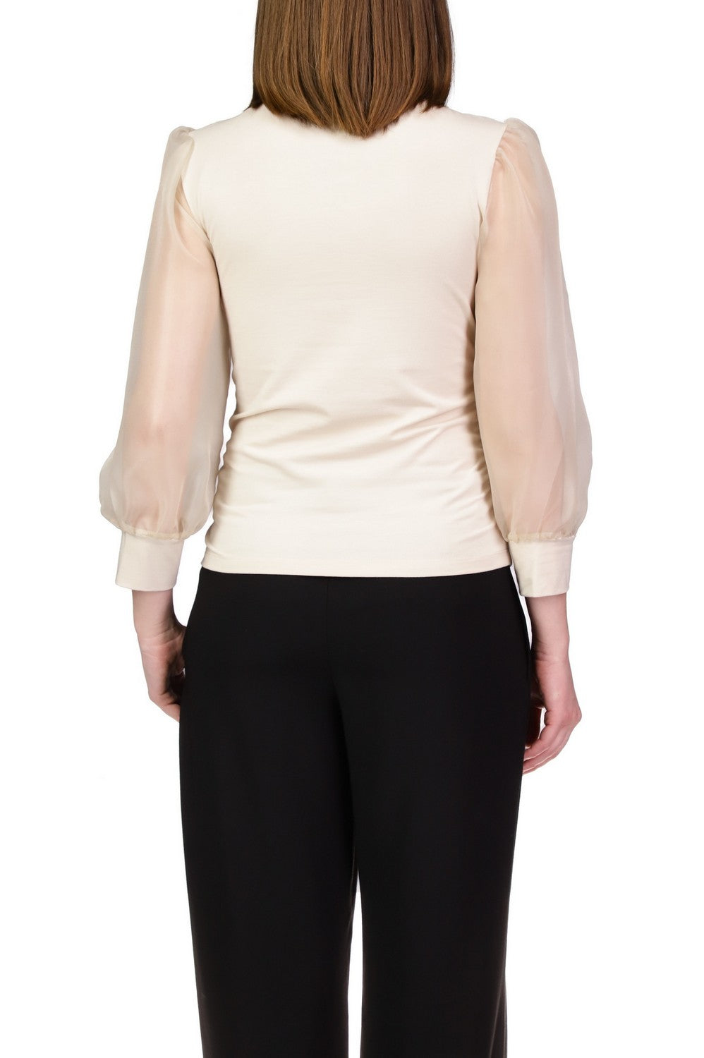 Organza Mixed Media Top