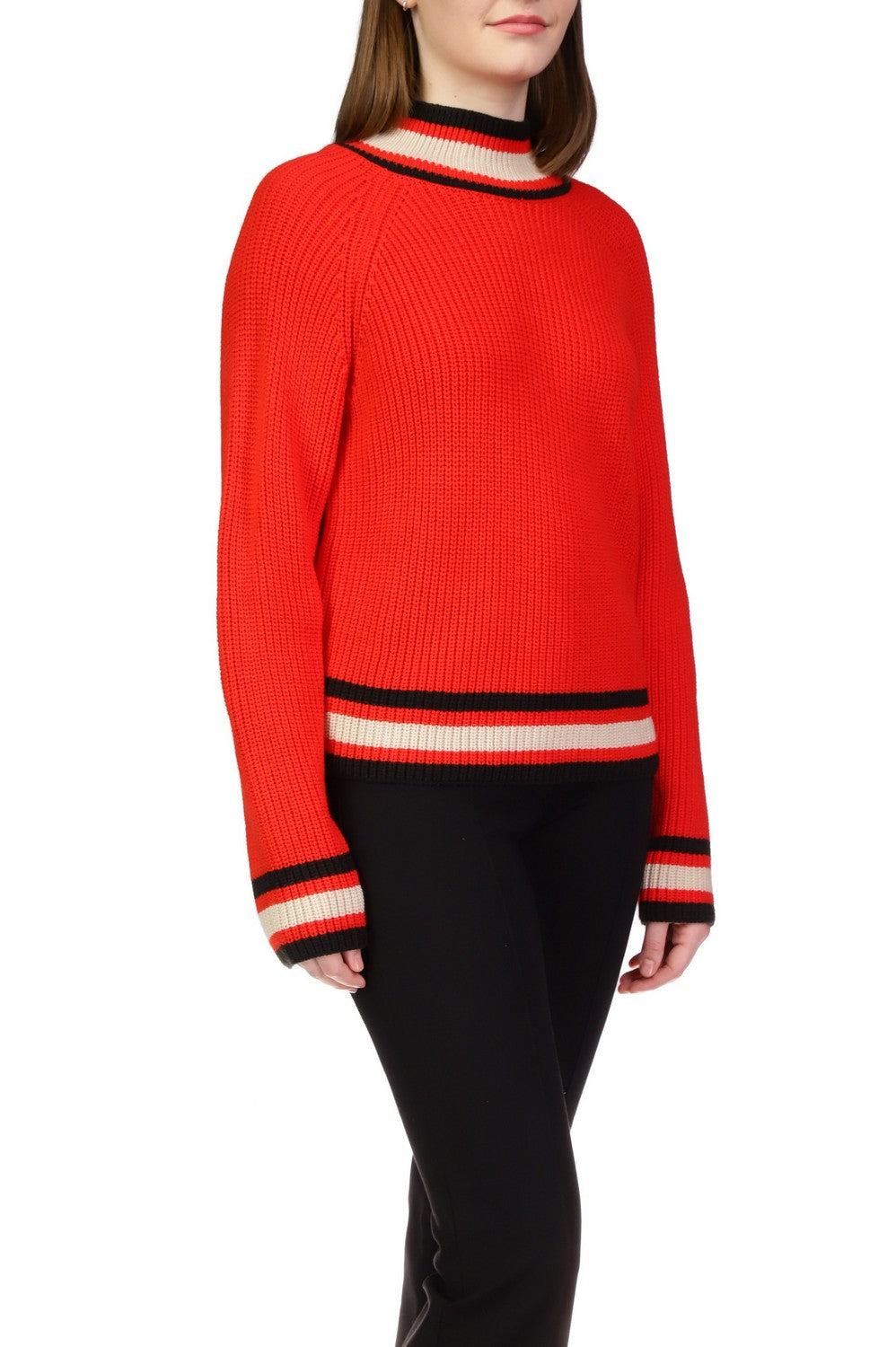 Sporty Striped Sweater