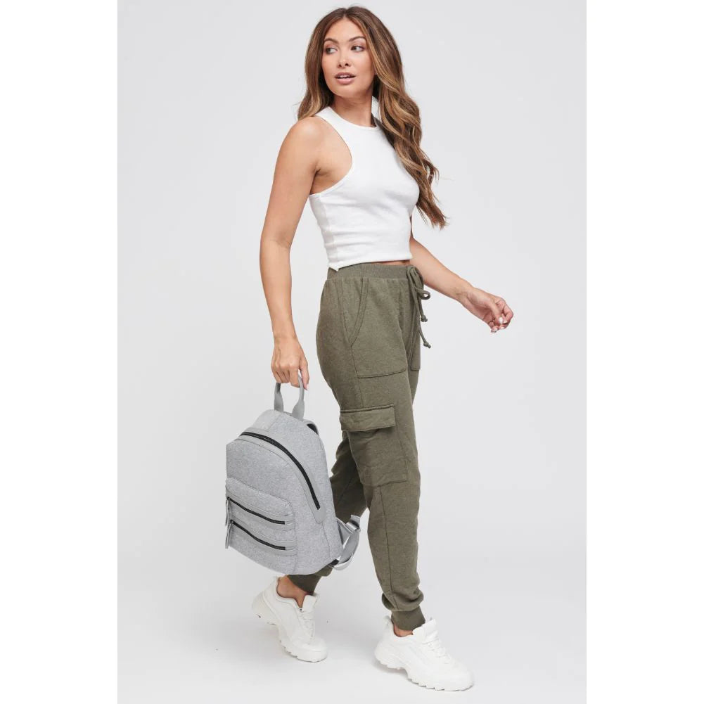 Carpe Diem Backpack- Grey
