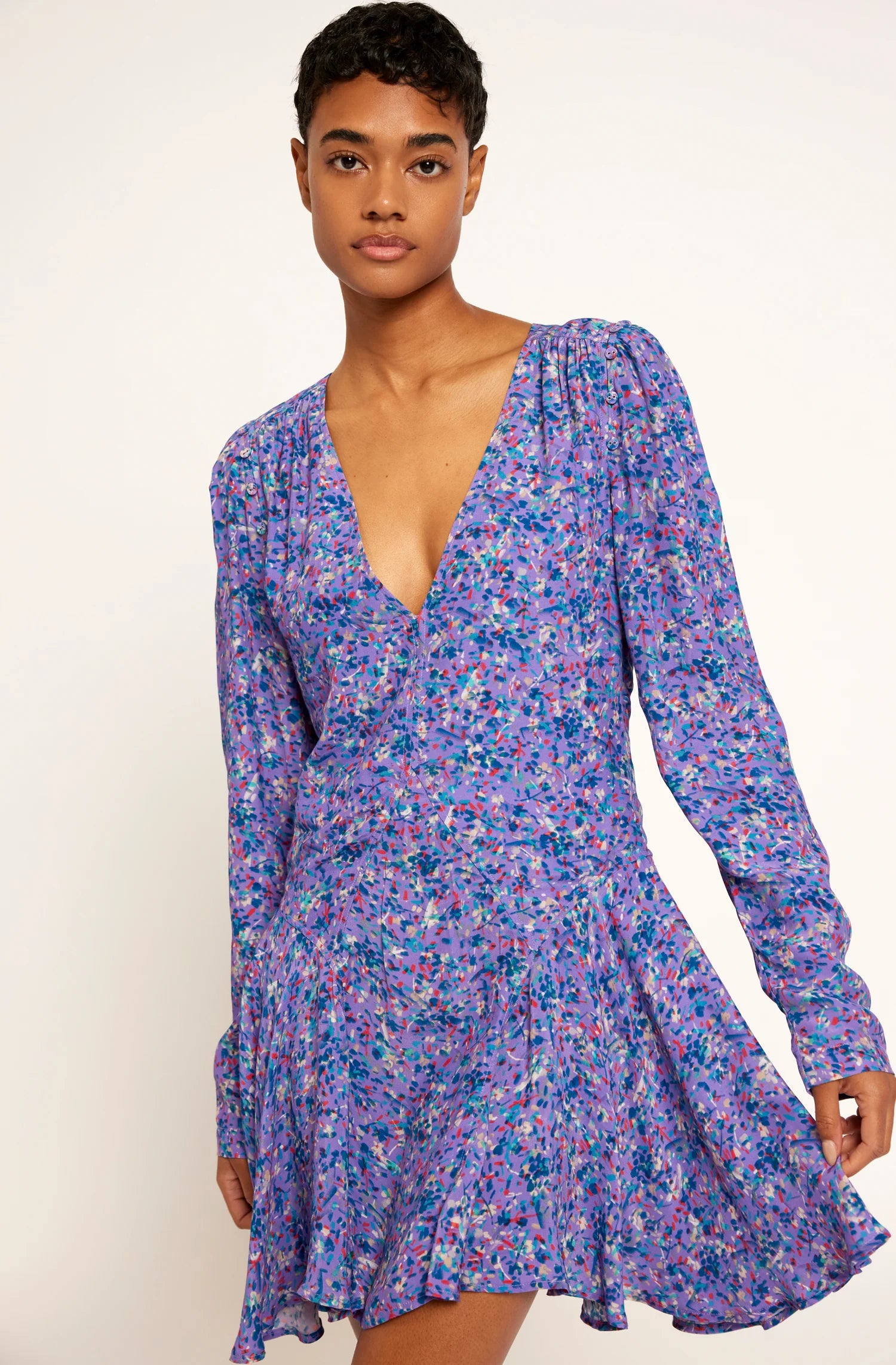 Simons cheap wrap dress