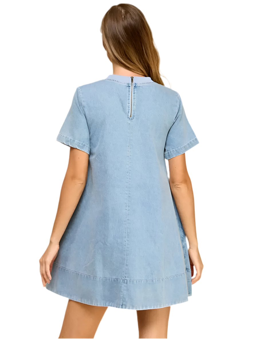 Denim Mini Dress