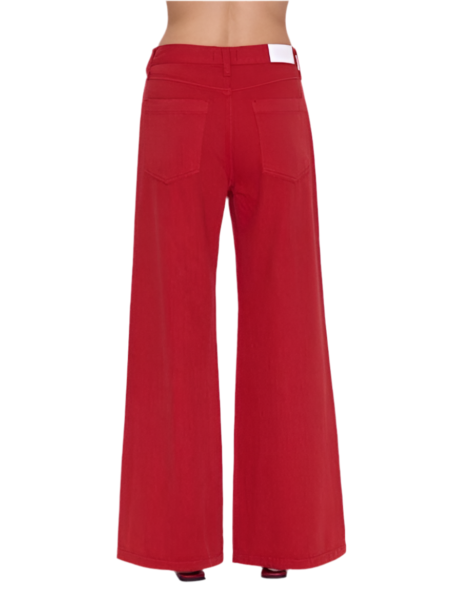 Jadyn Low Slung Palazzo Pant- Samba