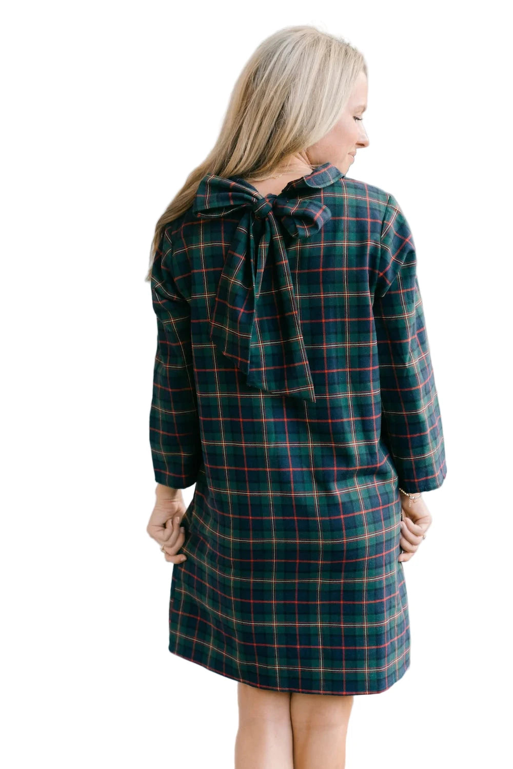 Holly dress- Evergreen Twill