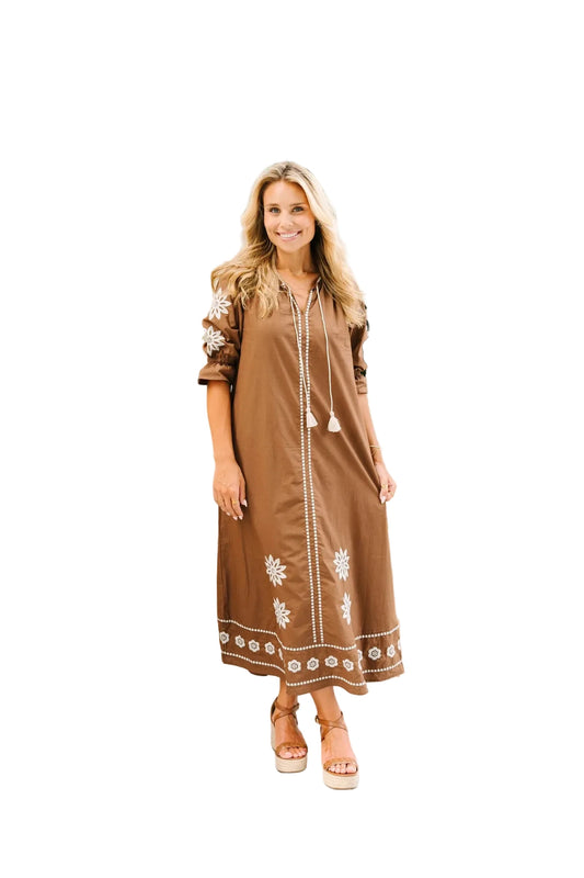 Bella Maxi Dress- Desert Star