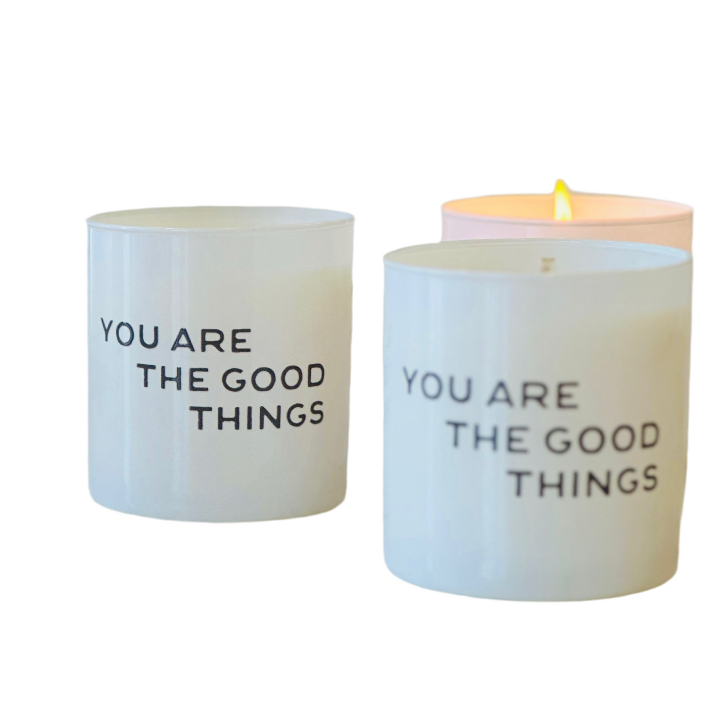 White Jar Candles