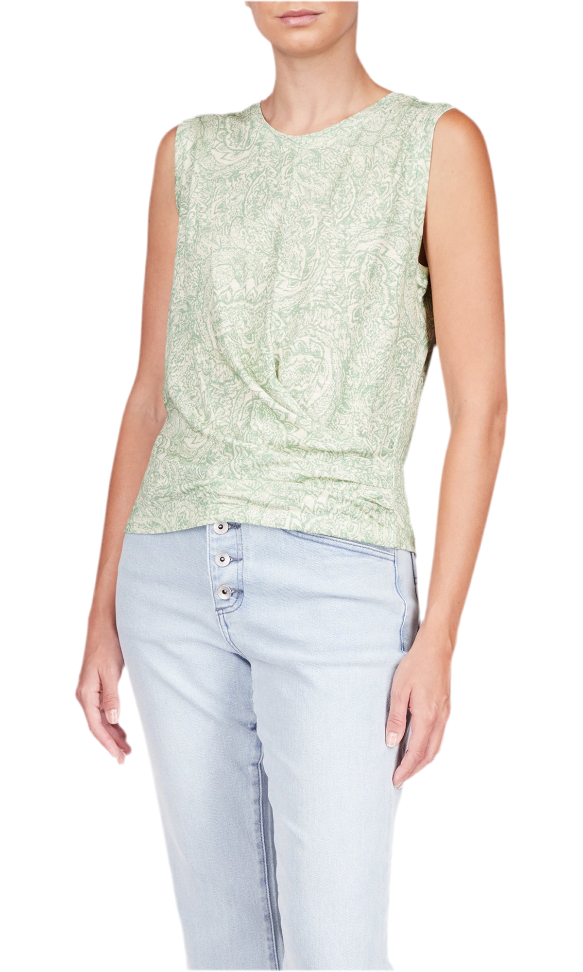 Draped Tank- Mosaic